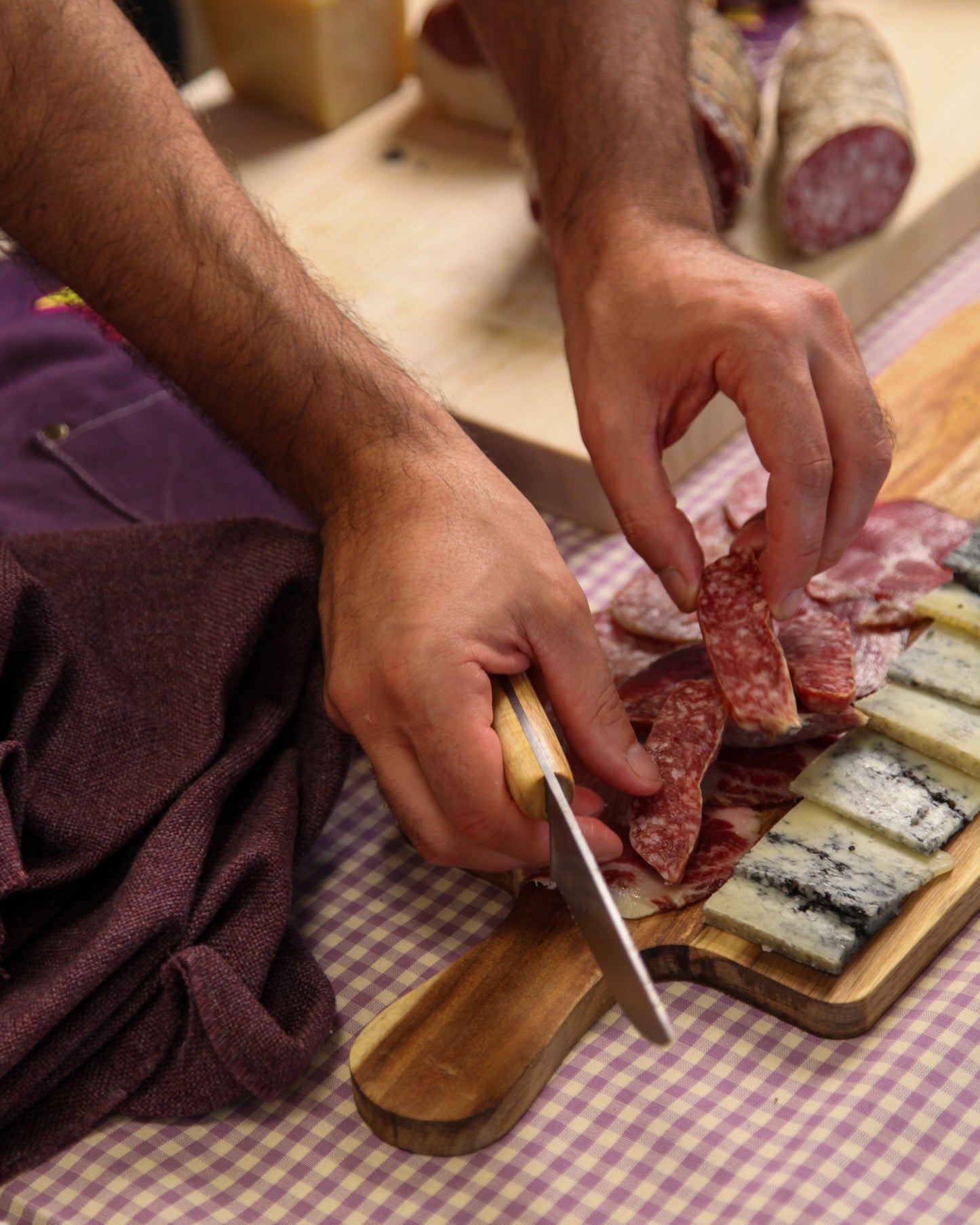 Wild black pig sausages