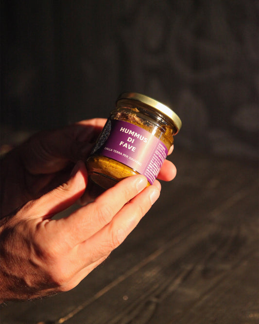 Hummus aus dicken Bohnen