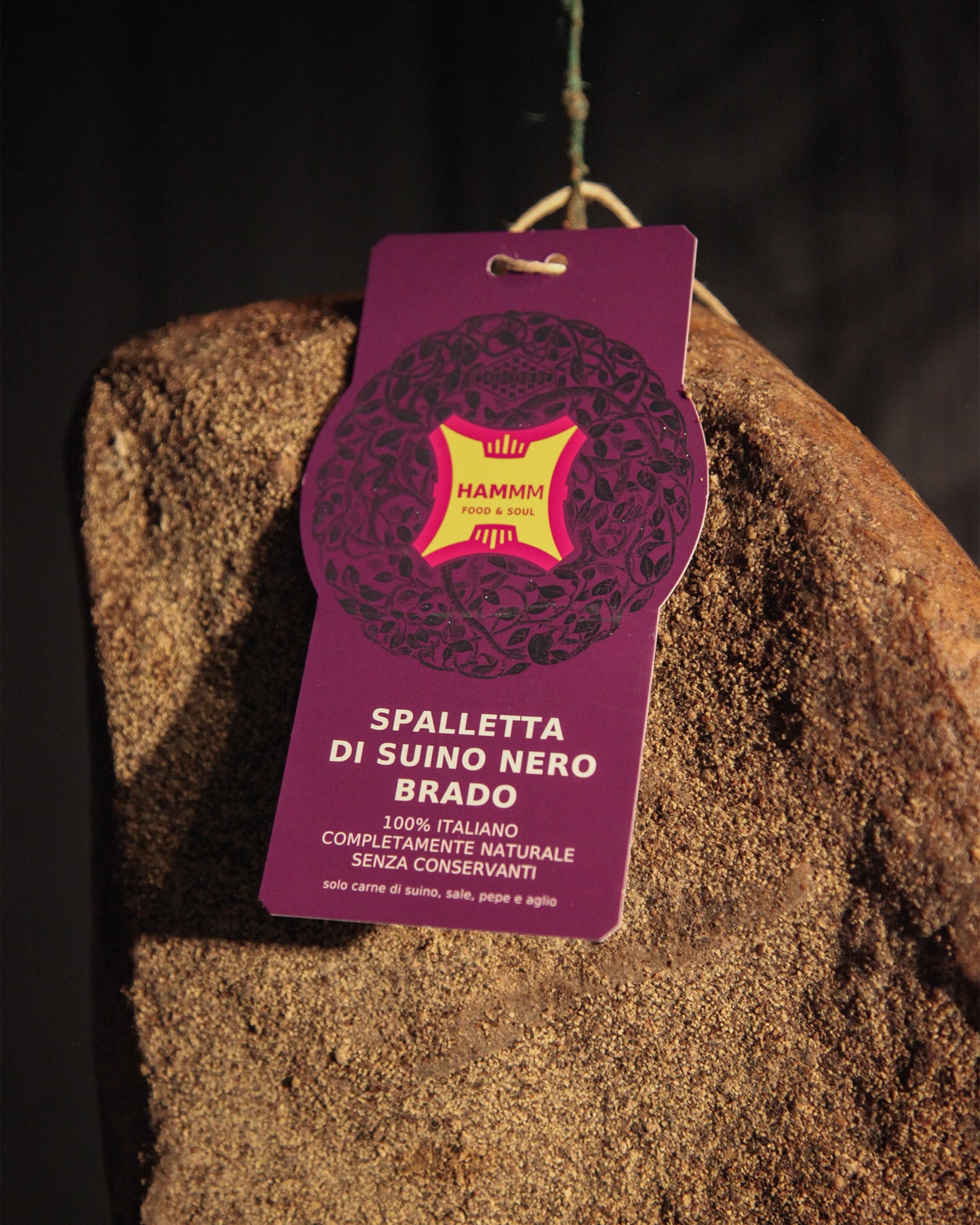 Shoulder of wild black pig