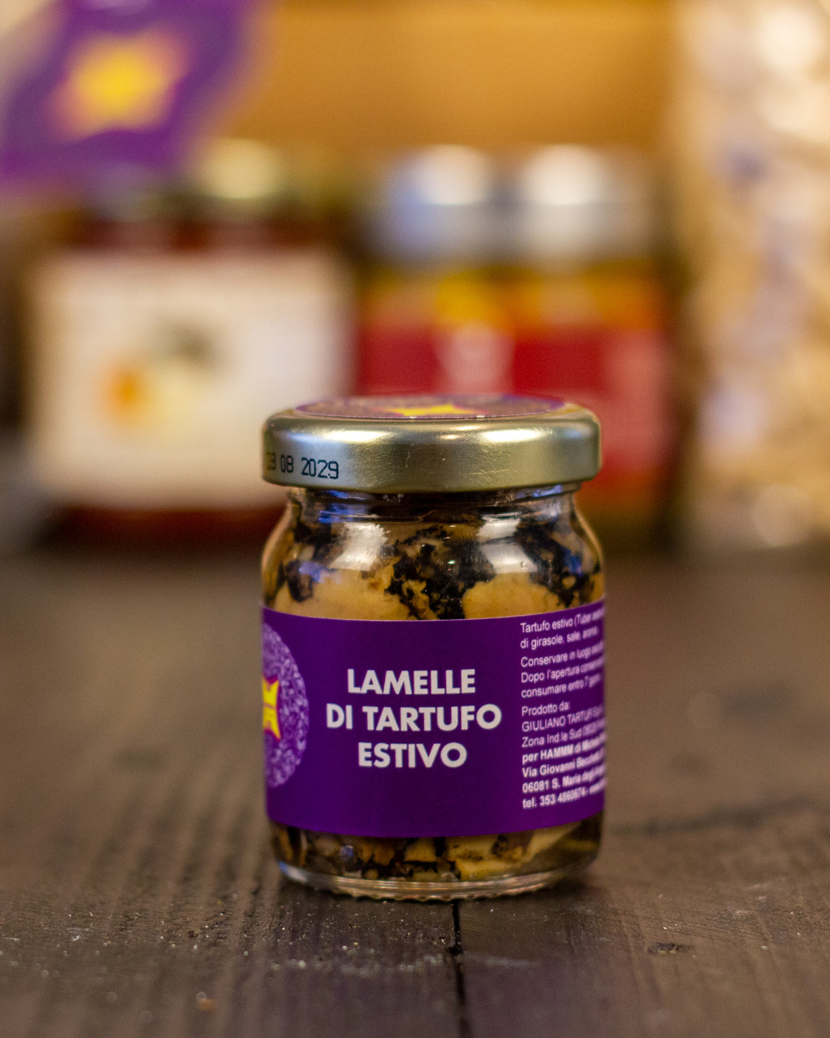 Box Natale Cena degli auguri Hammm: Lamelle di tartufo estivo, in primo piano