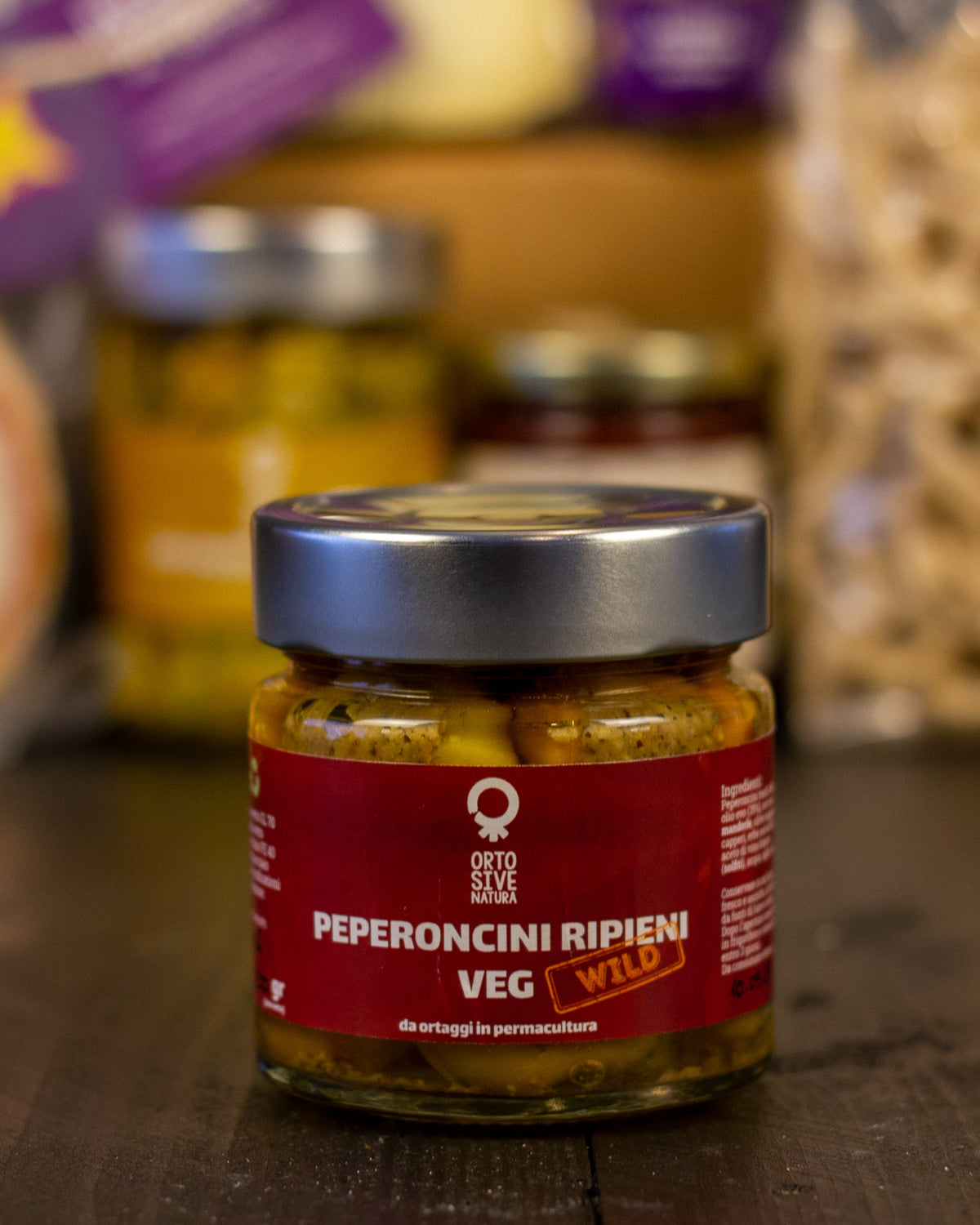 Box Natale Cena degli auguri Hammm: Peperoncini ripieni vegetariani, in primo piano