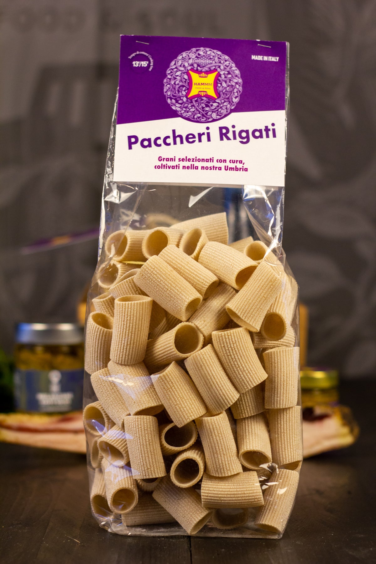 Box Natale Cena in famiglia Hammm: Paccheri rigati, vista ravvicinata