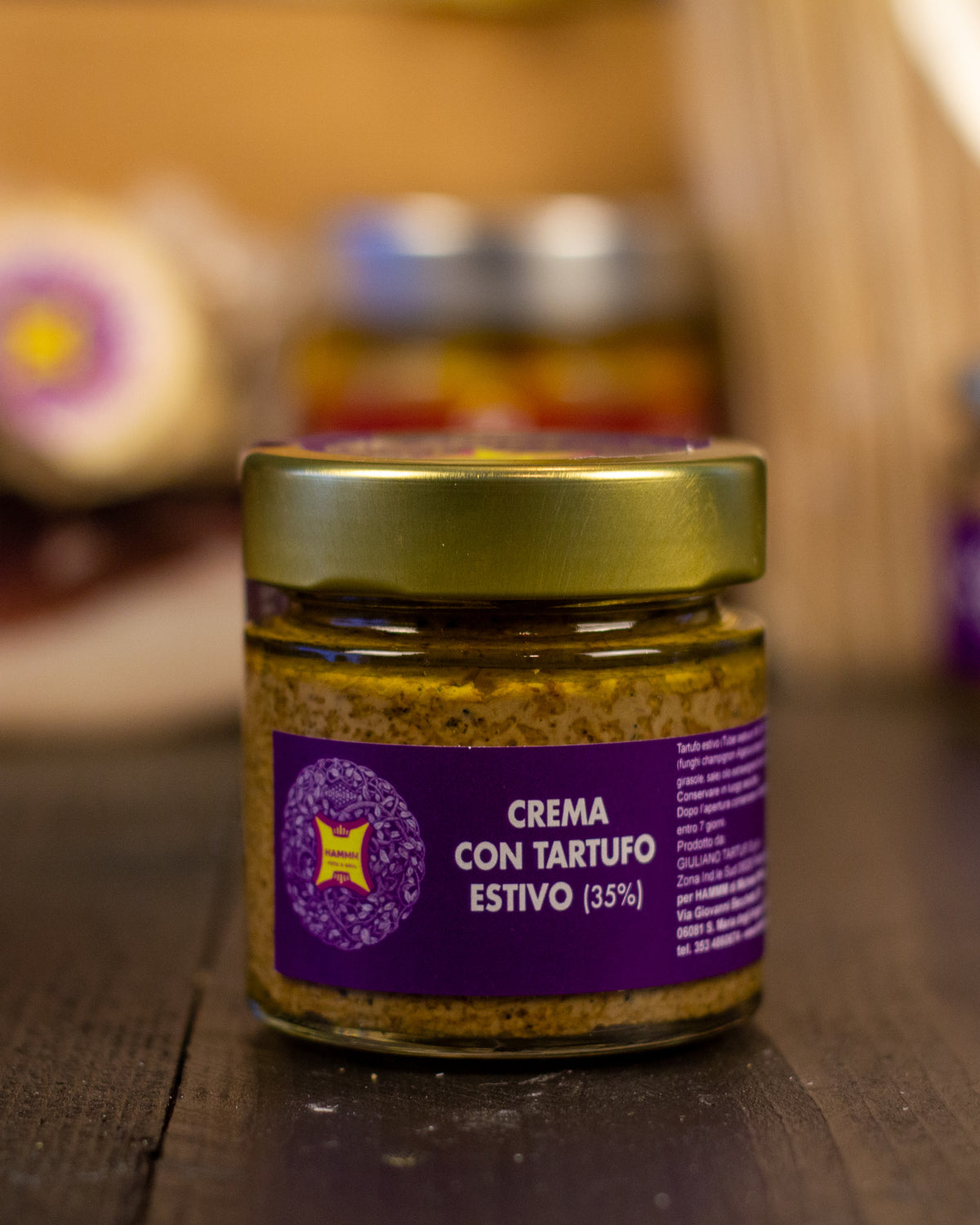 Box Natale Pranzo in famiglia Hammm: Crema di tartufo estivo 35%, in primo piano