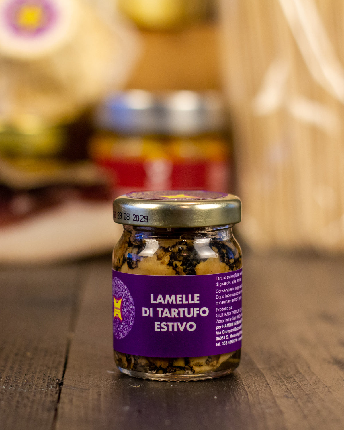Box Natale Pranzo in famiglia Hammm: Lamelle di tartufo estivo, in primo piano