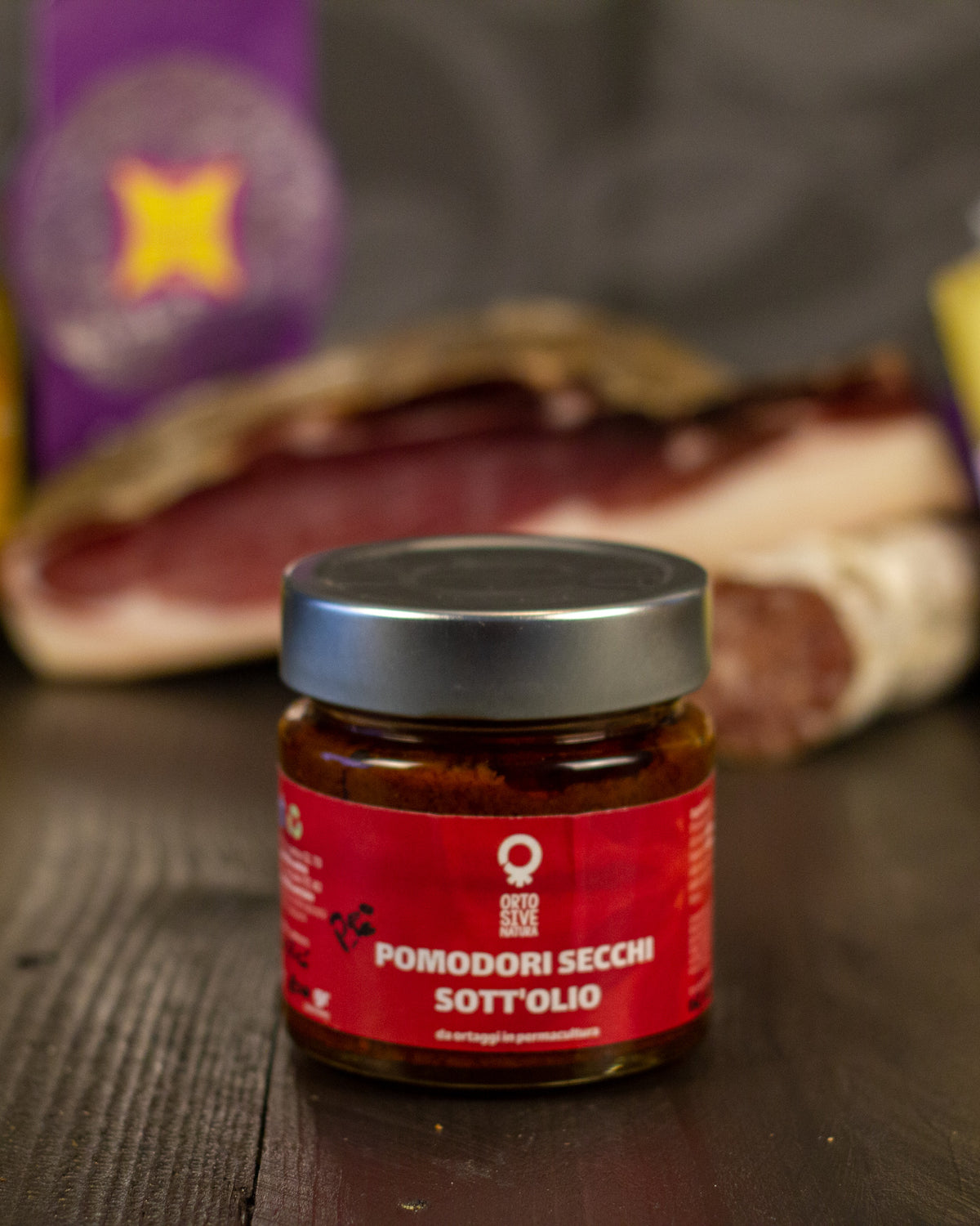 Box Natale Tagliere al tramonto Hammm: Patè di pomodori secchi, in primo piano