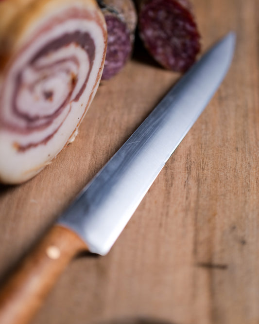 Coltello da Salumi Artigianale Italiano Nitro-B