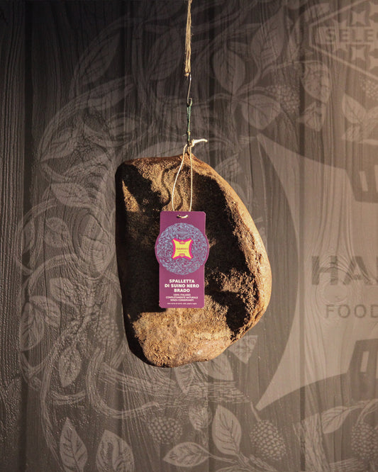 Shoulder of wild black pig